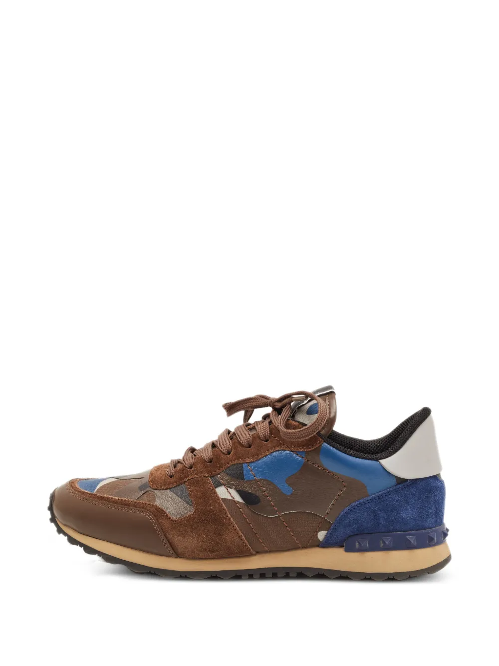 Valentino Garavani Pre-Owned Rockrunner camouflage sneakers - Marrone