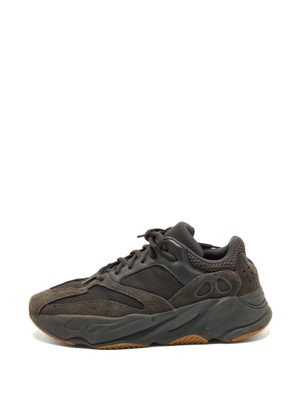 adidas Yeezy Boost 700 lace-up suede sneakers - Grey