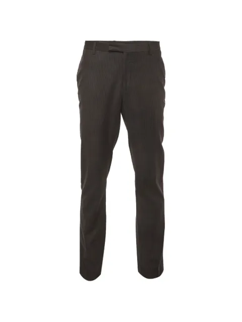 Christian Dior Pre-Owned striped tailored trousers