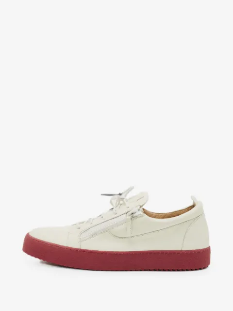 Giuseppe Zanotti Vintage Frankie low-top zip-detail leather sneakers