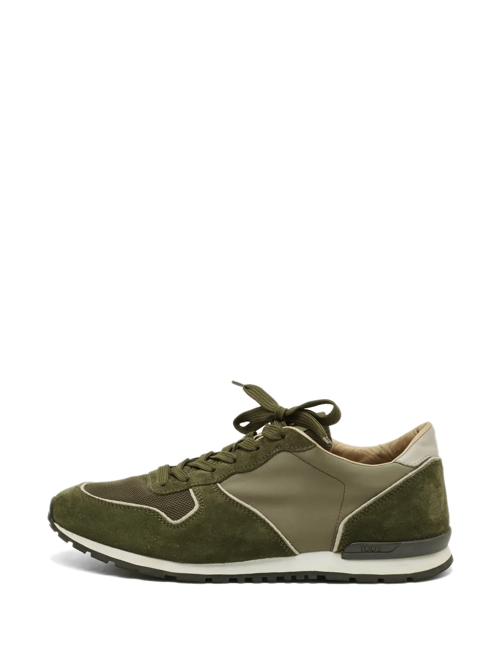 Tod's Vintage mesh suede sneakers - Grün