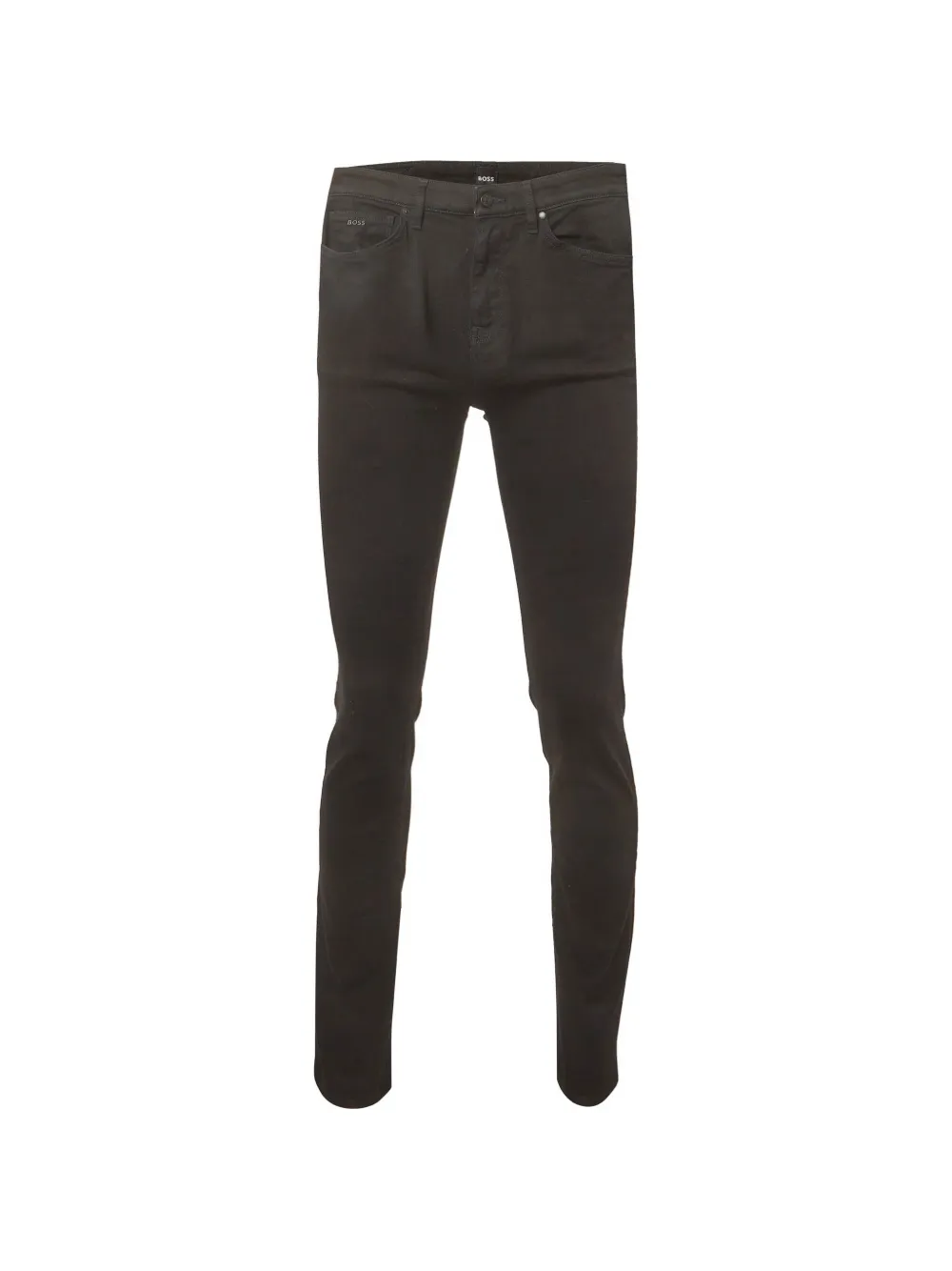 Pre-owned Hugo Boss Maine Regular-fit Jeans In Black