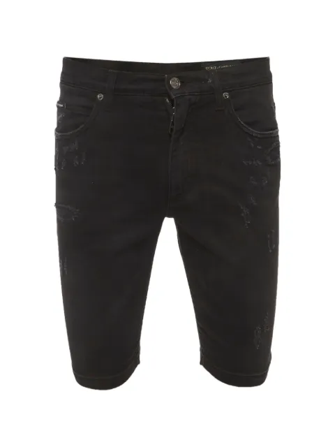Dolce & Gabbana Pre-Owned distressed denim shorts