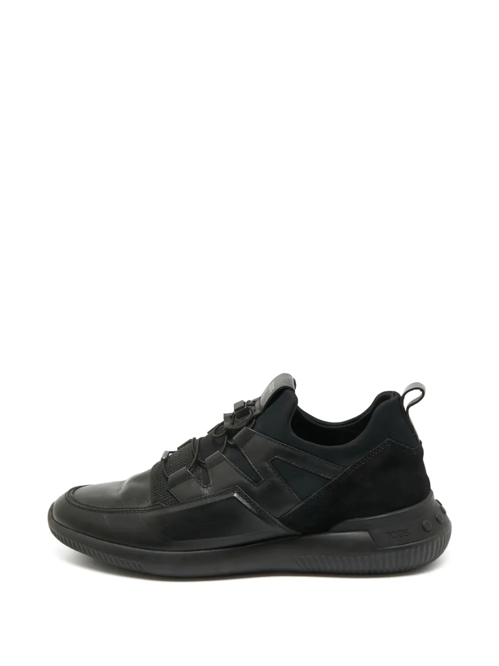 Tod's Vintage No_Code leather sneakers - Schwarz