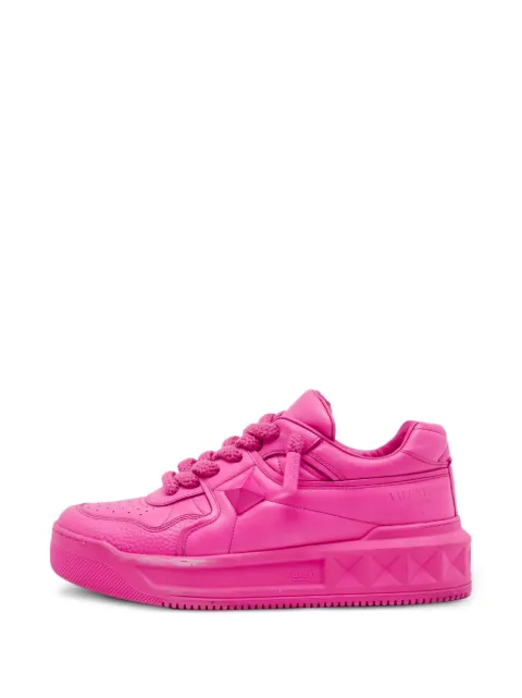 Valentino Garavani Pre-Owned One Stud leren low-top sneakers