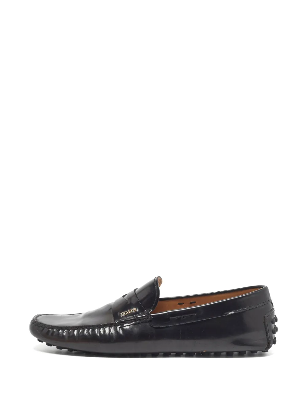Tod's Vintage Gommino patent leather loafers - Schwarz