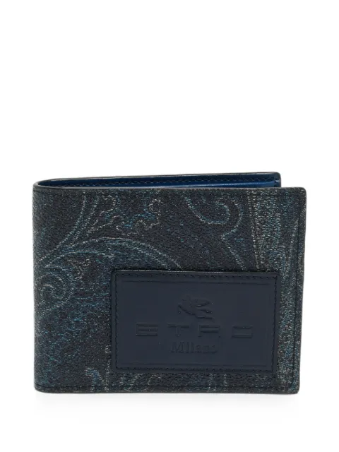 Etro Pre-Owned paisley bifold wallet