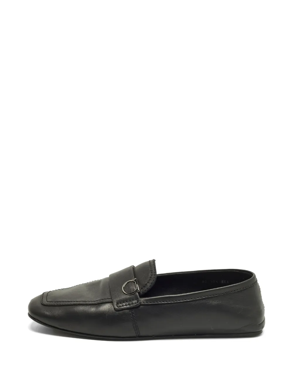 Ferragamo Pre-Owned Gancini loafers - Nero