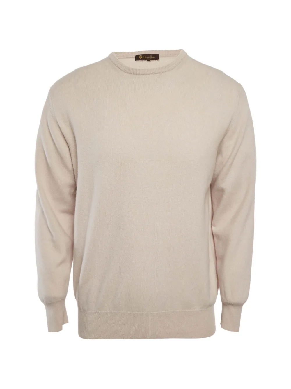 Loro Piana Pre-Owned crew-neck knit sweater - Toni neutri