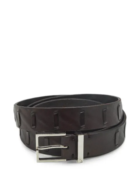 Brunello Cucinelli Vintage 95 buckle leather belt