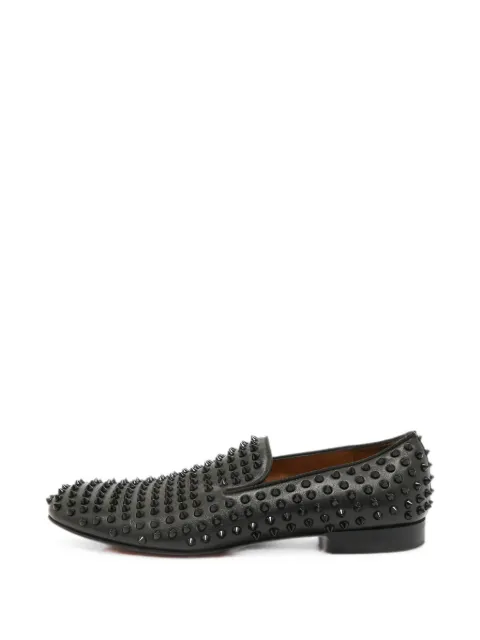 Christian Louboutin Pre-Owned Dandelion Spikes leather loafers