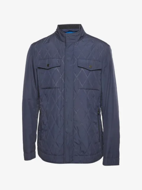 BOSS GREEN HUGO BOSS quilted layered jacket