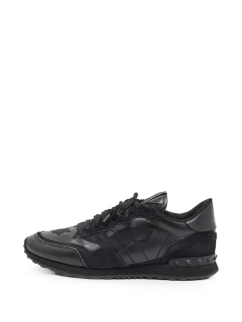 Valentino Garavani Pre-Owned Rockrunner panelled sneakers
