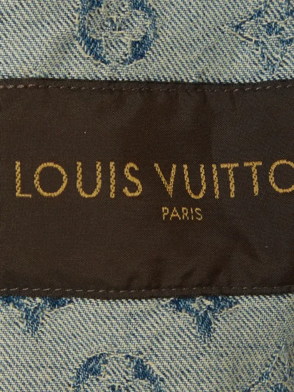 Louis Vuitton Pre-Owned x Supreme Monogram Jacquard Denim Jacket