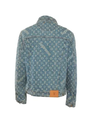 Louis Vuitton Pre-Owned x Supreme Monogram Jacquard Denim Jacket