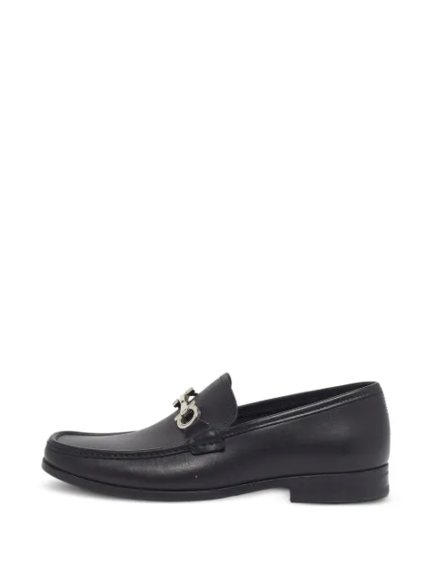Ferragamo Pre-Owned Gancini leather loafers