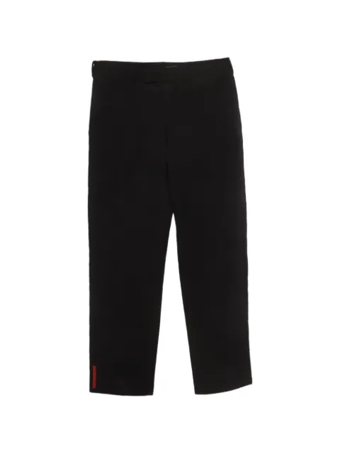 Prada Pre-Owned Linea Rossa straight-fit trousers