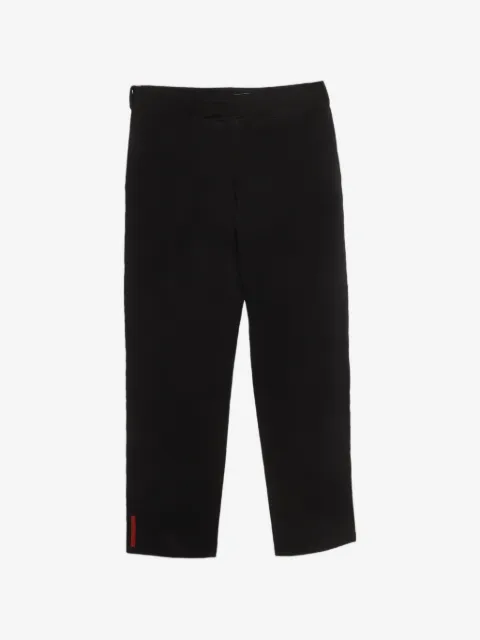 Prada Pre-Owned Linea Rossa straight-fit trousers