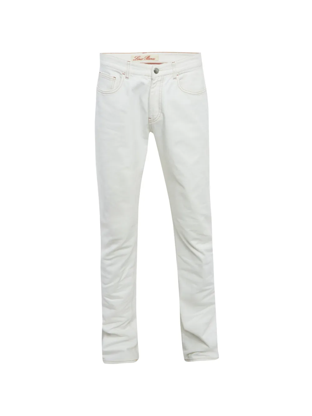 Loro Piana Pre-Owned regular-fit jeans - Bianco
