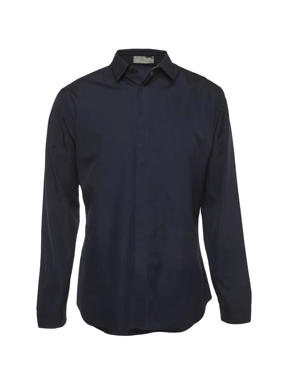 Christian Dior Pre-Owned poplin shirt - Blu