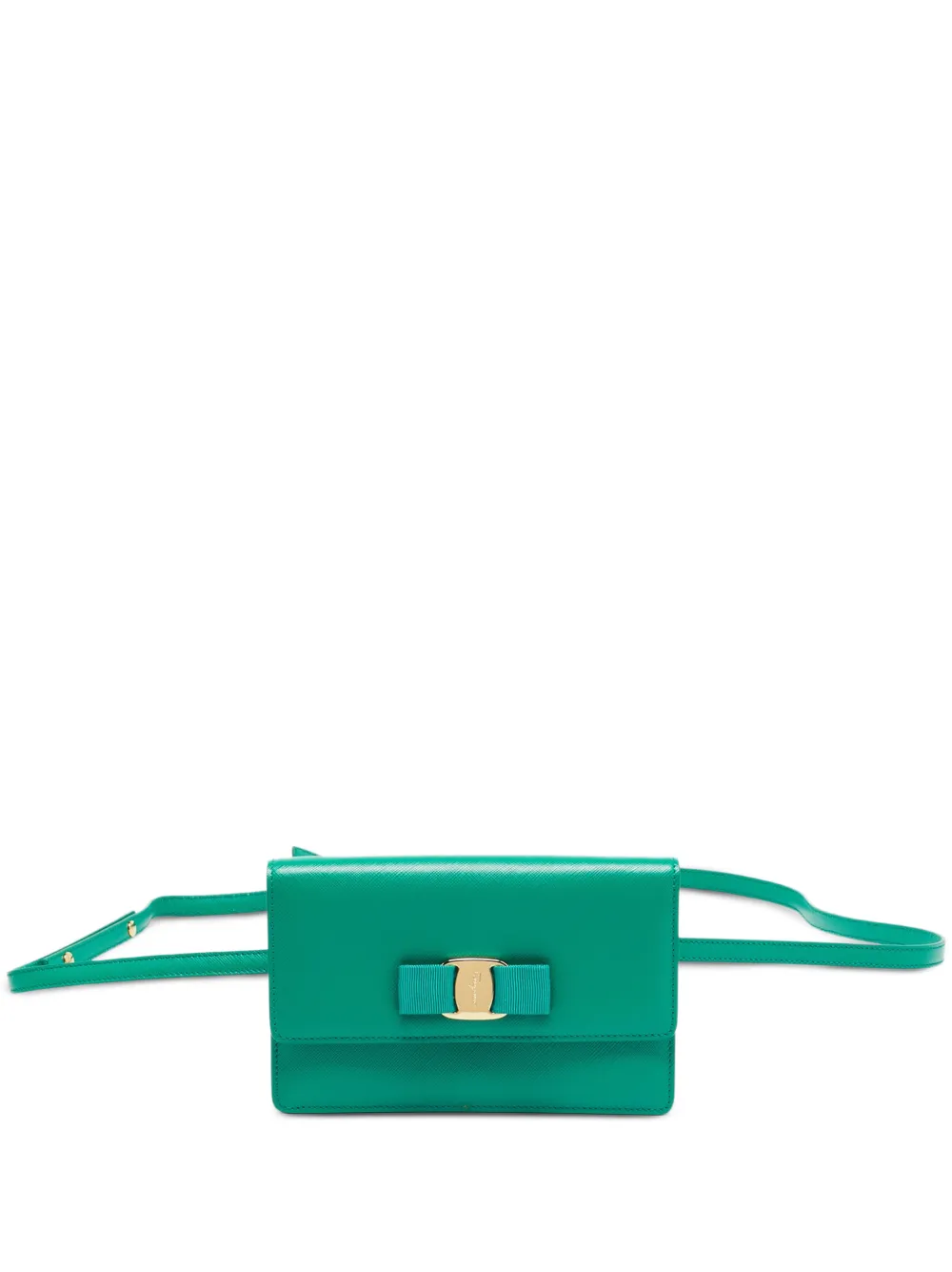 Ferragamo Pre-Owned Vara Bow belt bag - Verde