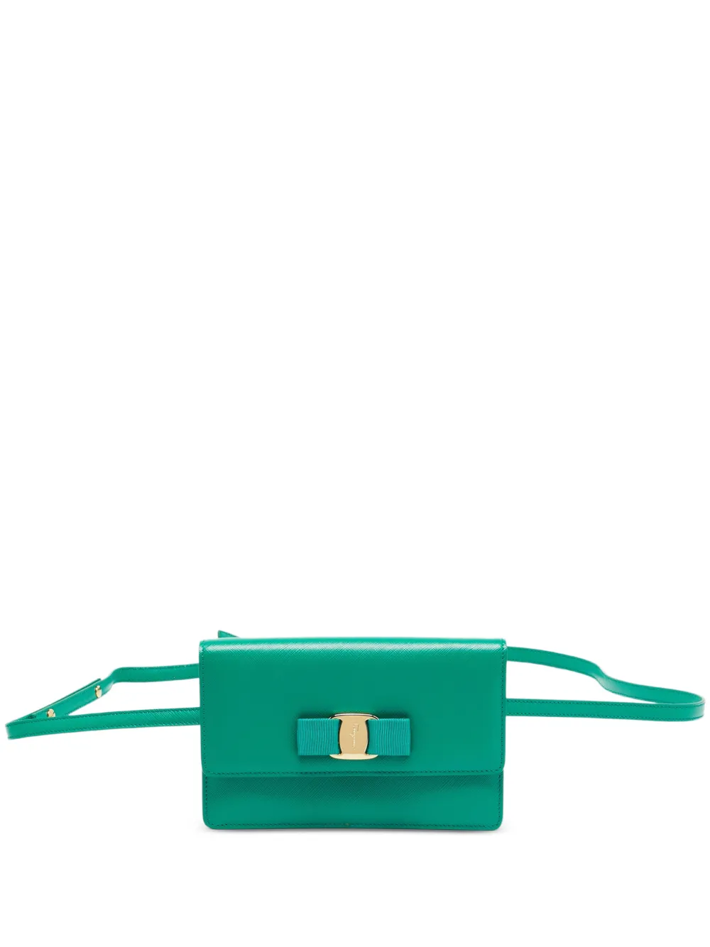 Ferragamo Pre-Owned Vara Bow belt bag - Verde