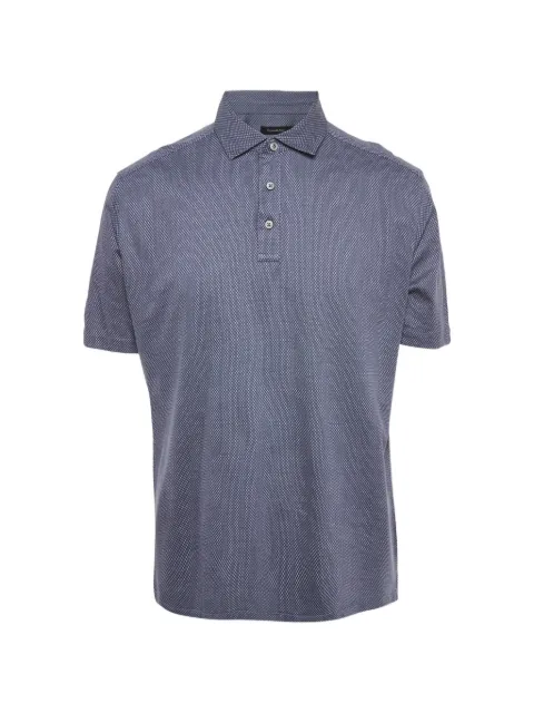 Ermenegildo Zegna Vintage knit polo shirt