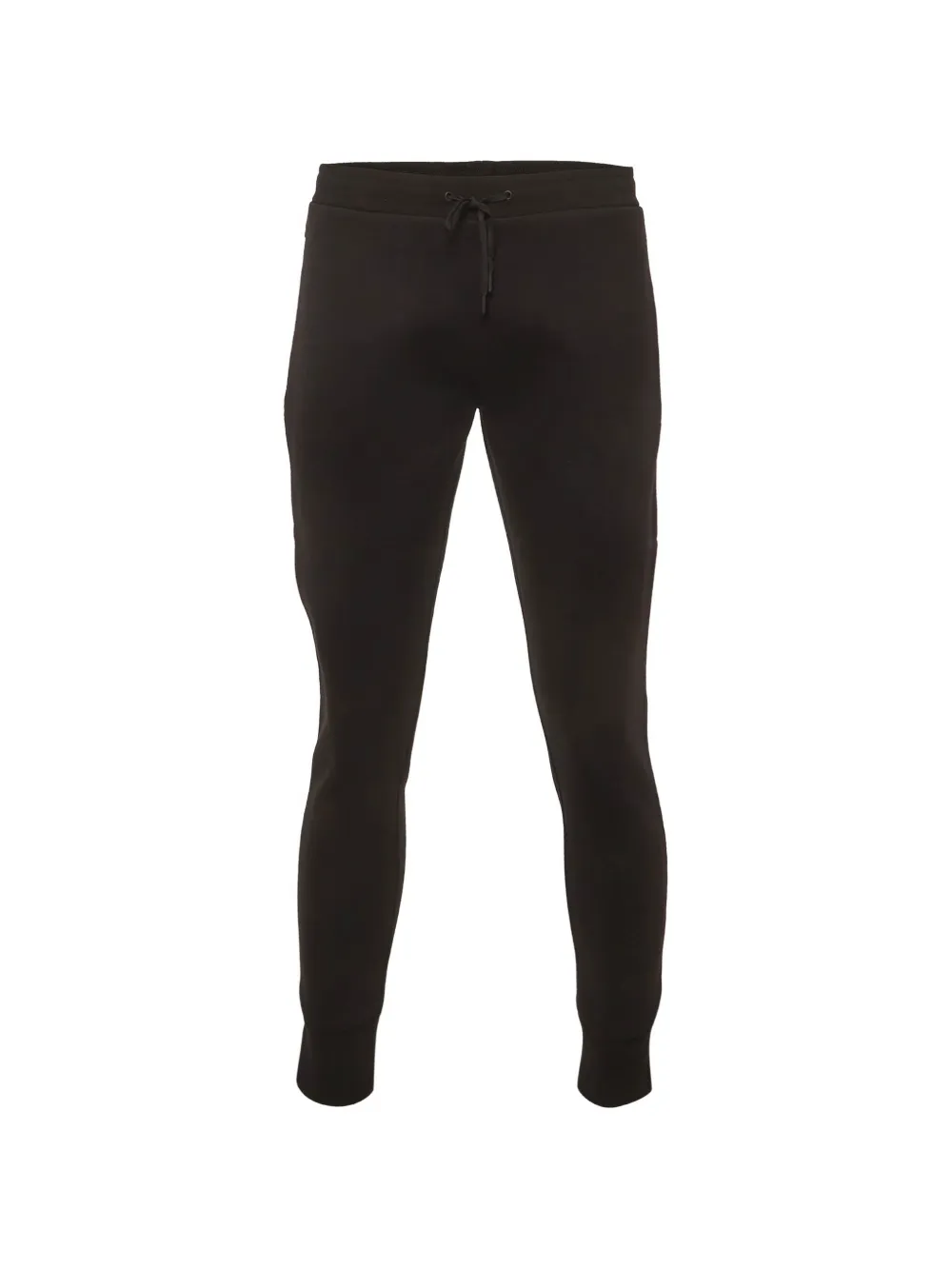 Pre-owned Sandro Zip-up Pocket Track Pants In Black