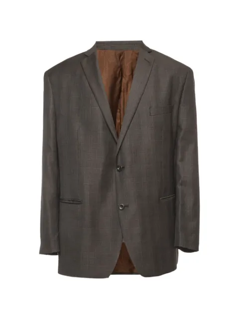 Michael Kors Vintage checked single-breasted blazer