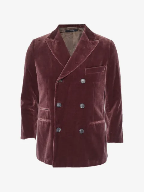Hermès Pre-Owned blazer con doble botonadura