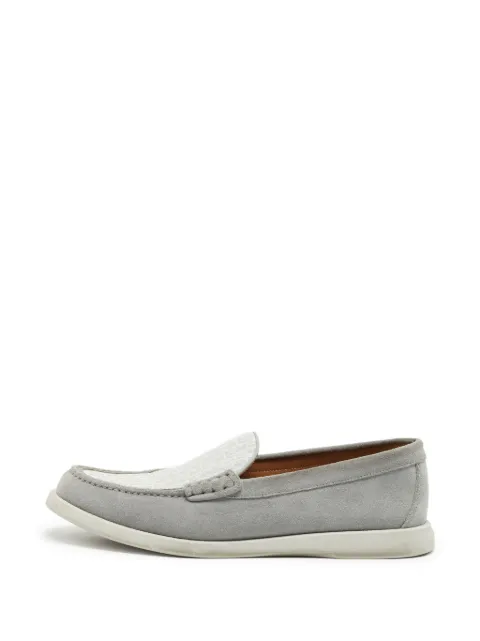 Christian Dior Pre-Owned Oblique Granville loafers