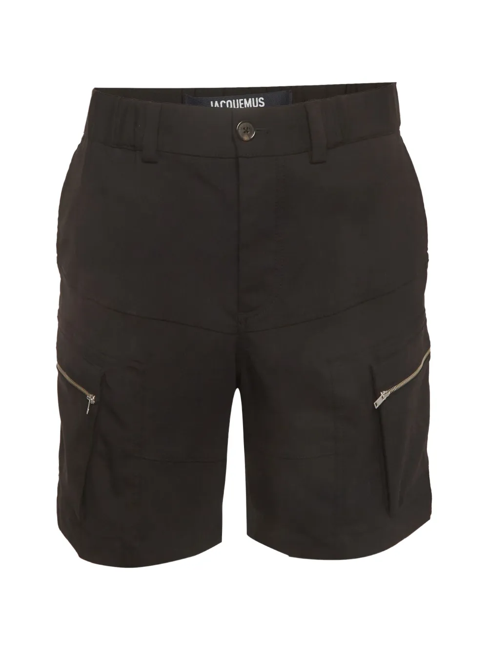 Jacquemus Pre-Owned Le Papier zip-pocket shorts - Nero