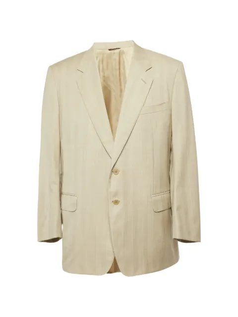 Lanvin Pre-Owned striped-pattern blazer