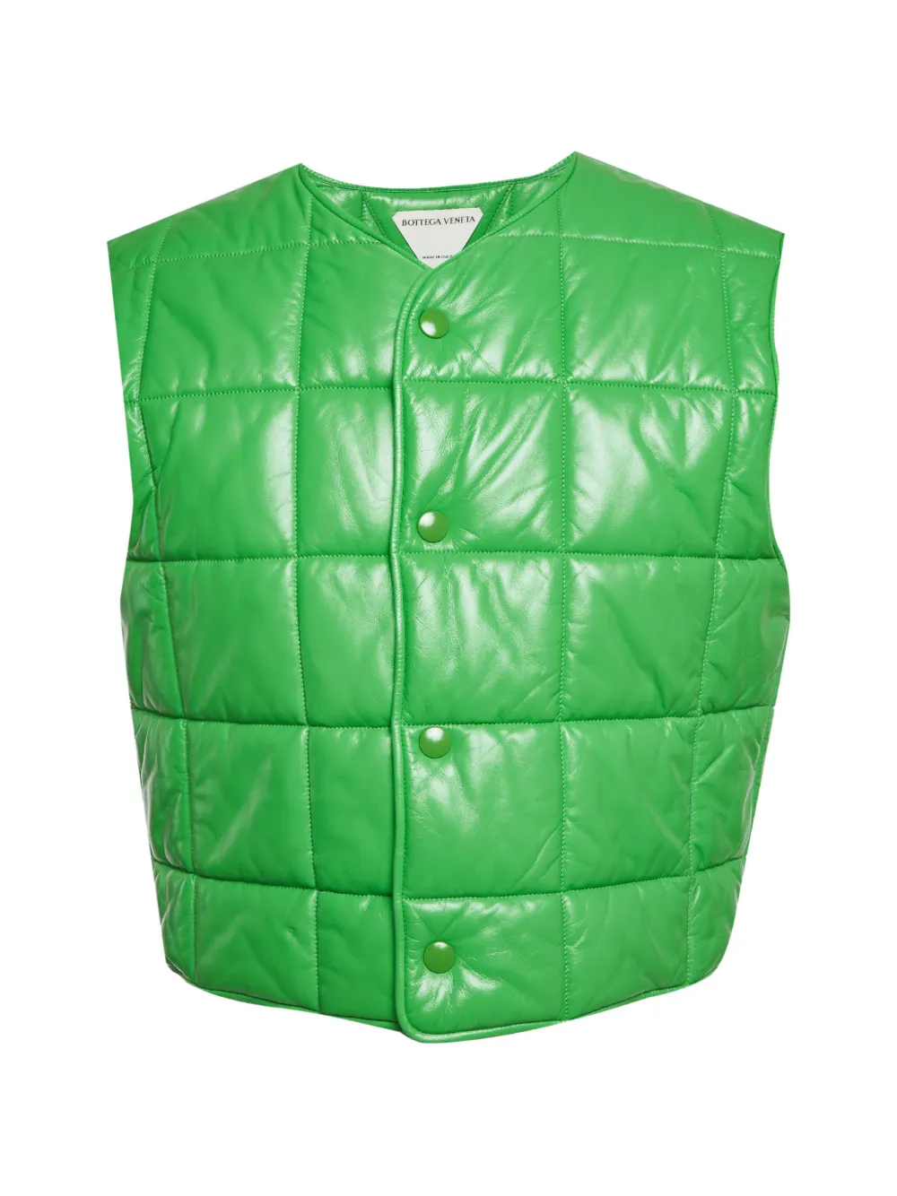 Bottega Veneta Pre-Owned quilted sleeveless vest - Verde