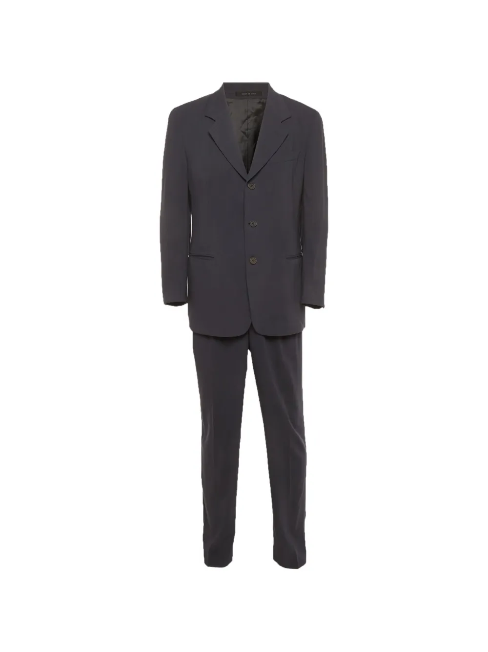 Emporio Armani Pre-Owned regular-fit wool suit - Grigio