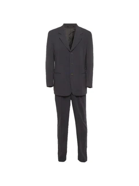 Emporio Armani Pre-Owned traje de corte recto