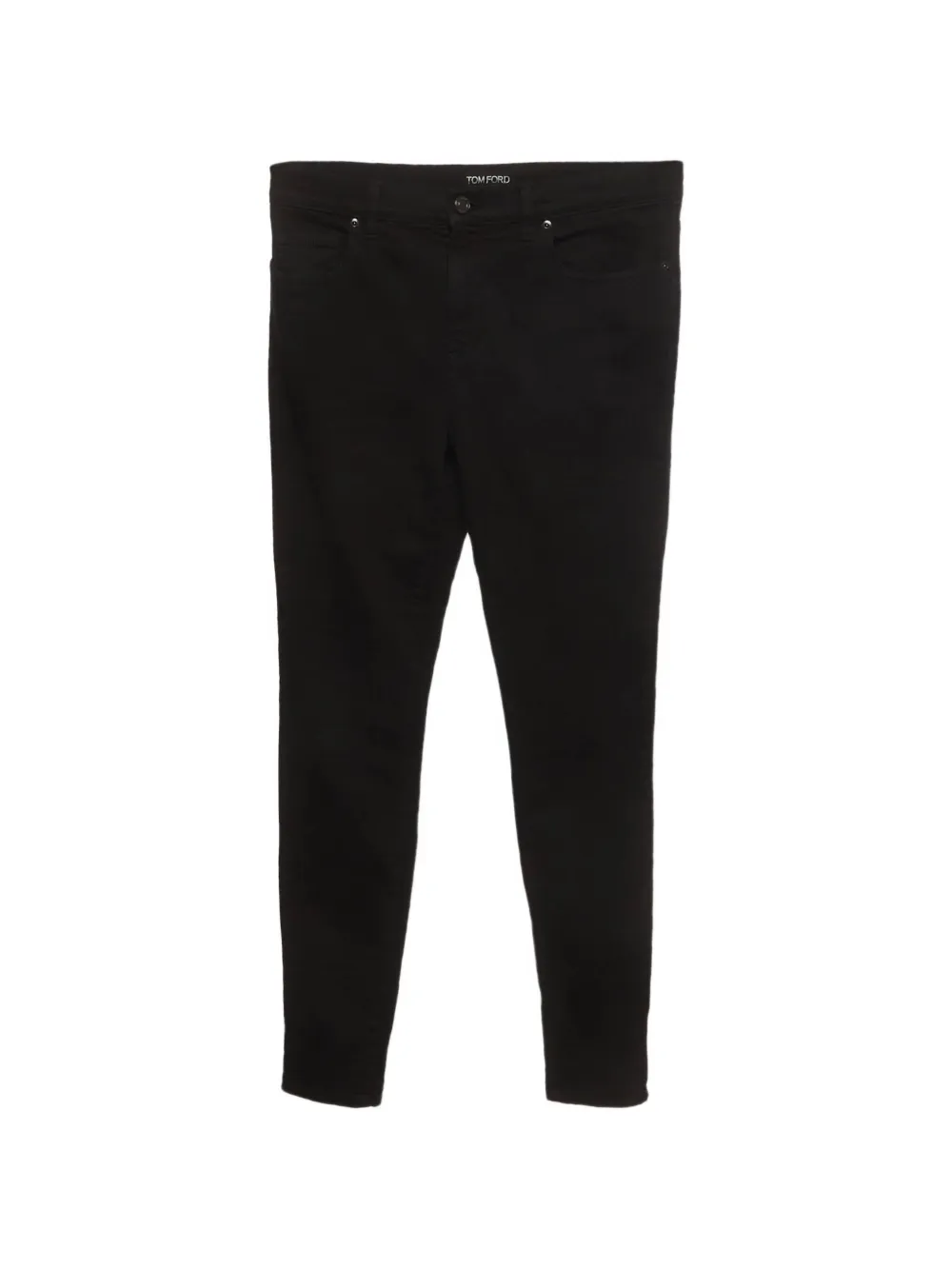 Pre-owned Tom Ford Slim-fit Jeans In Black