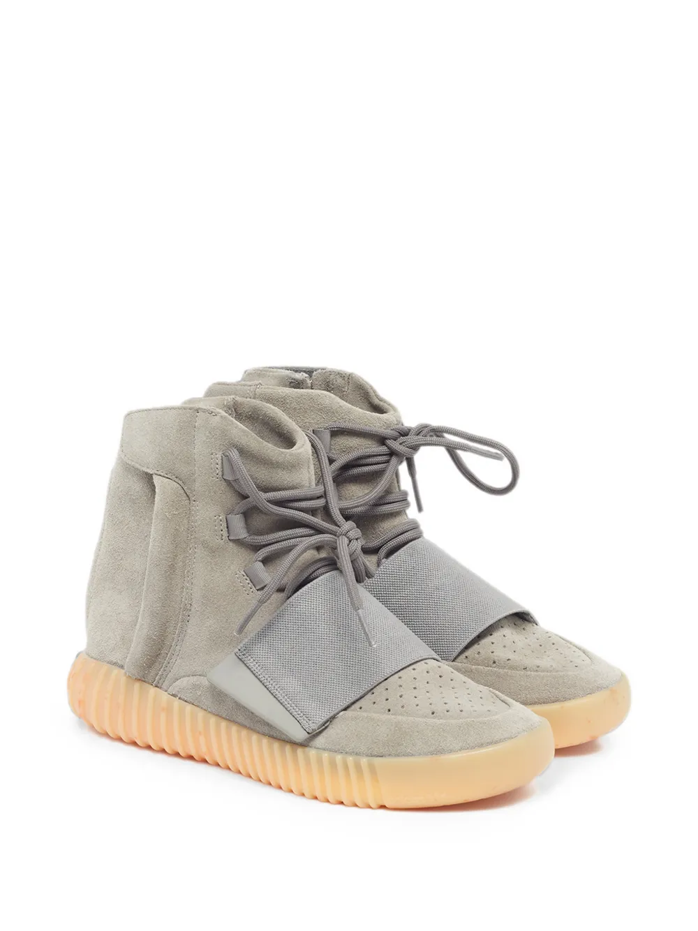 adidas Yeezy Boost 750 Glow In the Dark high-top sneakers - Grey