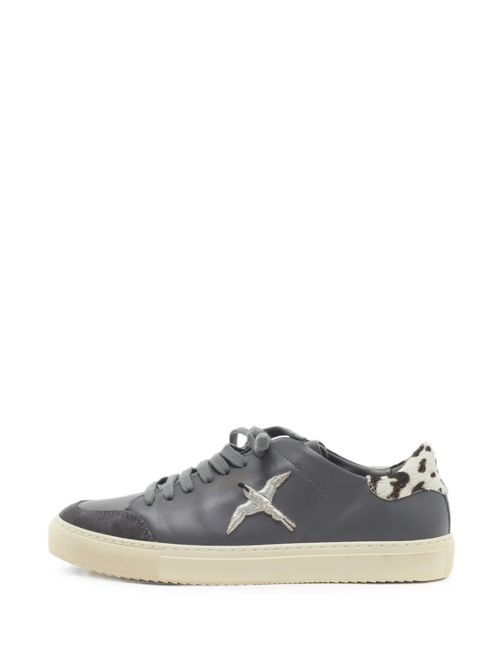 Pre-owned Axel Arigato Clean 90 Leather Sneakers In Gray