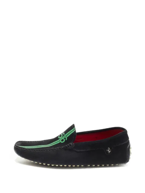 Tod's Vintage x Trademark of suede loafers