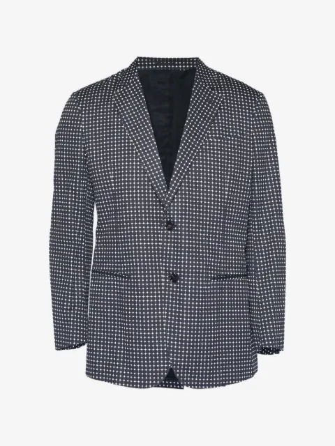 Alexander McQueen Pre-Owned blazer con motivo y botones