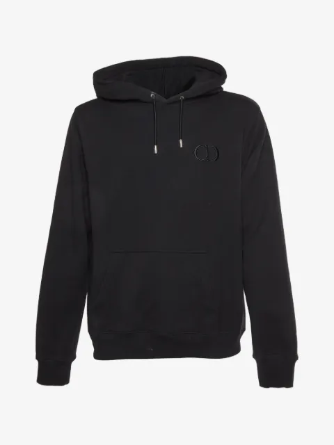 Christian Dior Pre-Owned hoodie à logo brodé