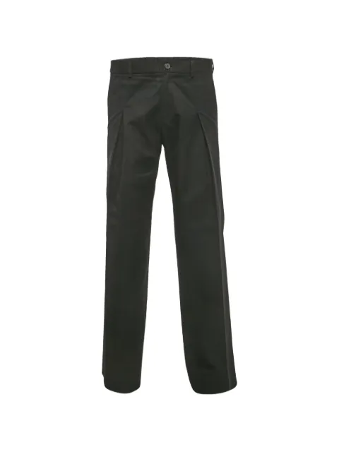 Saint Laurent Pre-Owned pleated-details trousers