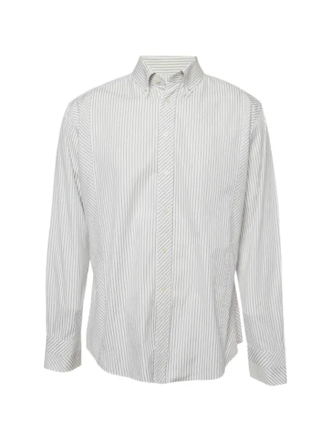 Versace Pre-Owned City striped shirt