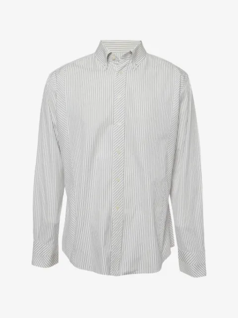 Versace Pre-Owned City striped shirt