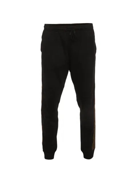 Fendi Pre-Owned logo-tape track pants