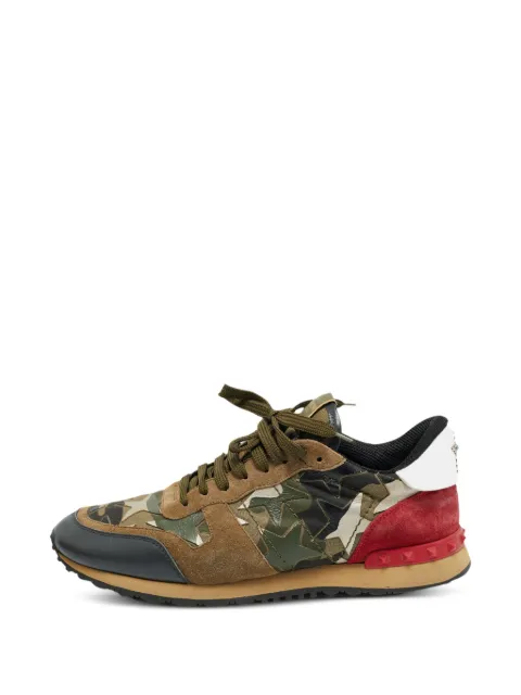 Valentino Garavani Pre-Owned Rockrunner lace-up sneakers