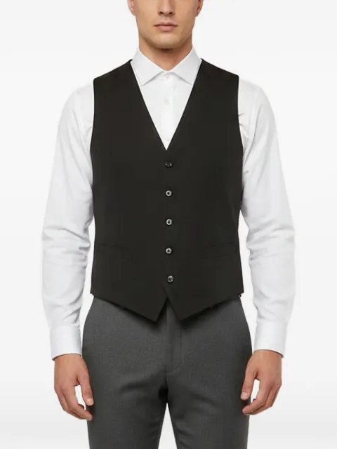 Fendi Pre-Owned gabardine buttoned waistcoat