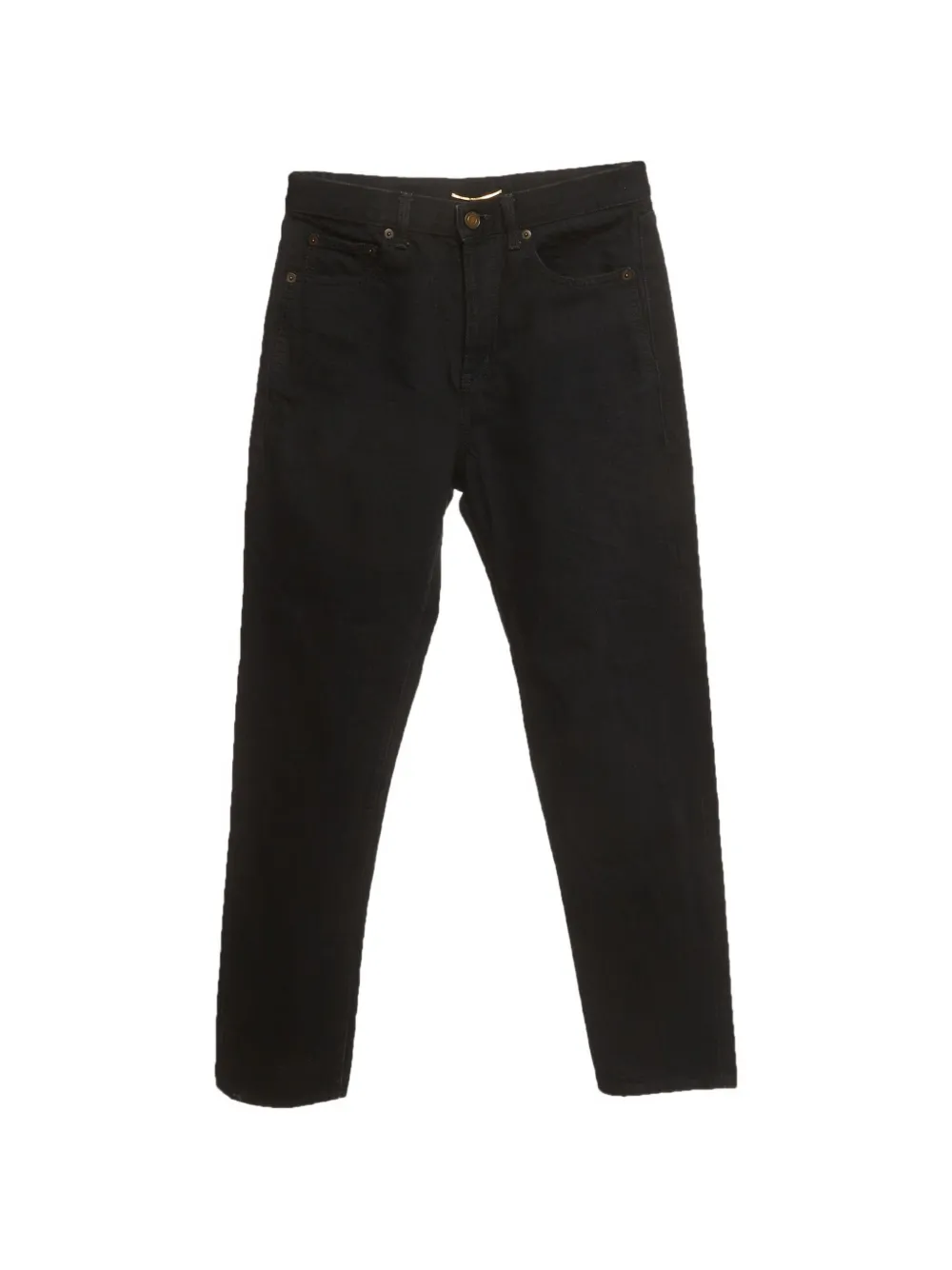 Saint Laurent Pre-Owned straight-leg jeans - Nero