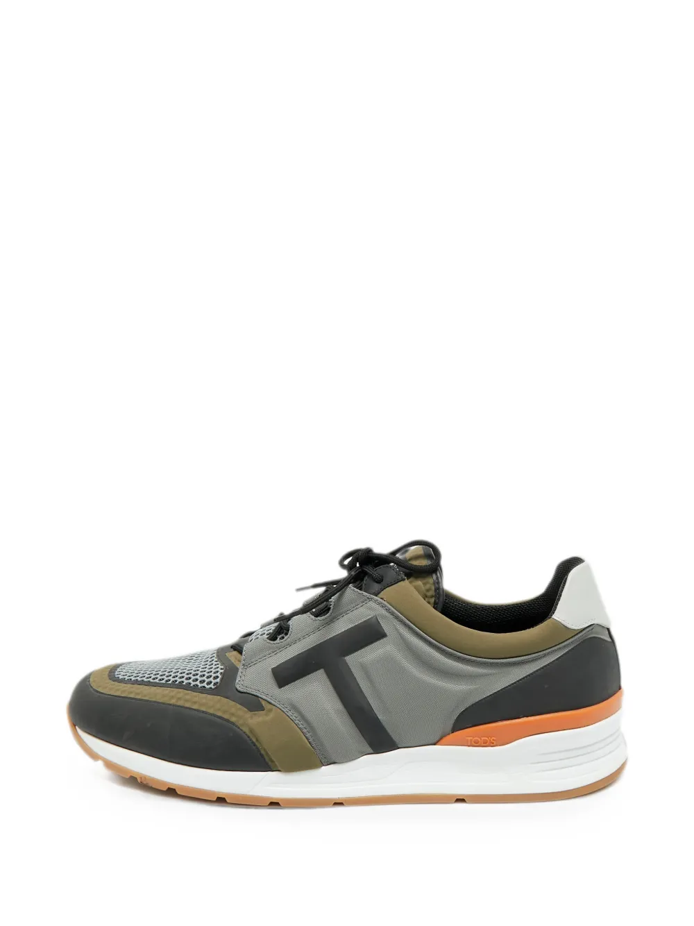 Tod's Vintage mesh-panel sneakers - Grau